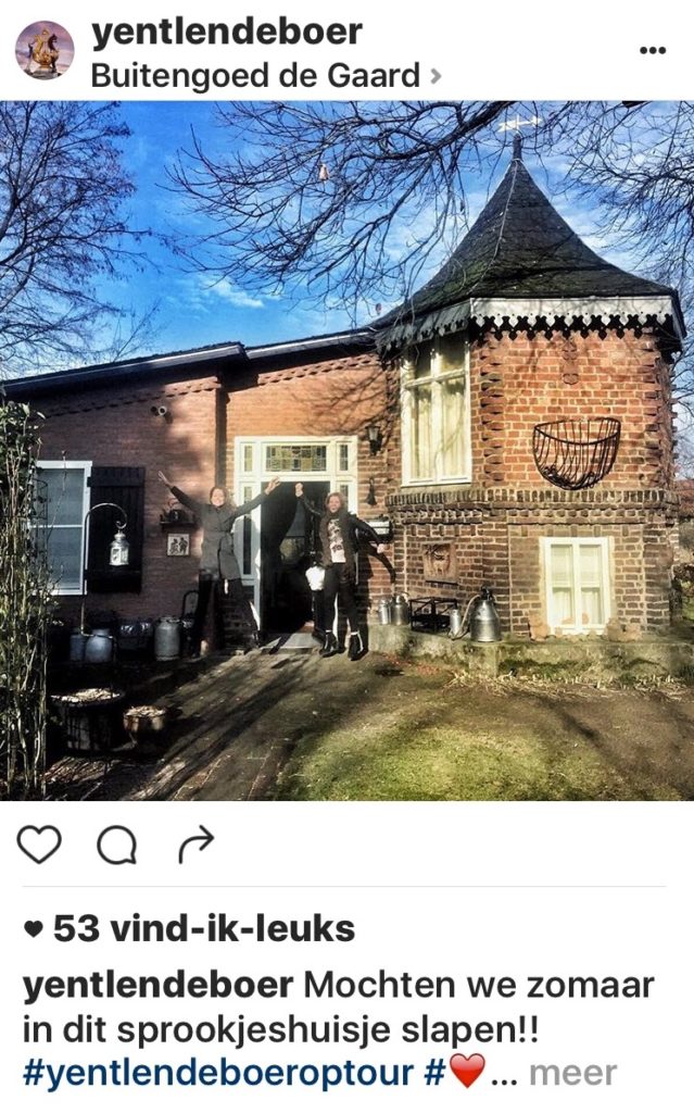 Yentl en de Boer sliepen in dit sprookjeshuisje, het Vierseizoenenhuisje, vakantiehuisje Midden-Limburg